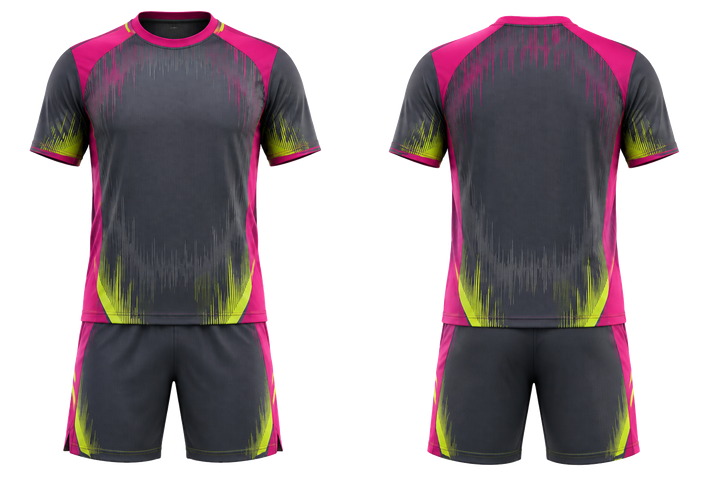 Front and back view of slate tonal soundwave rhythm racket sports racket match kit