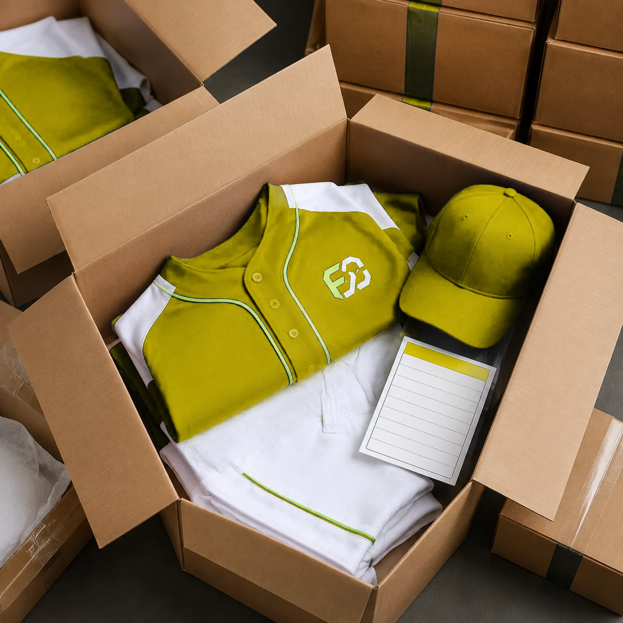 Deliver for Custom Baseball Teamwear