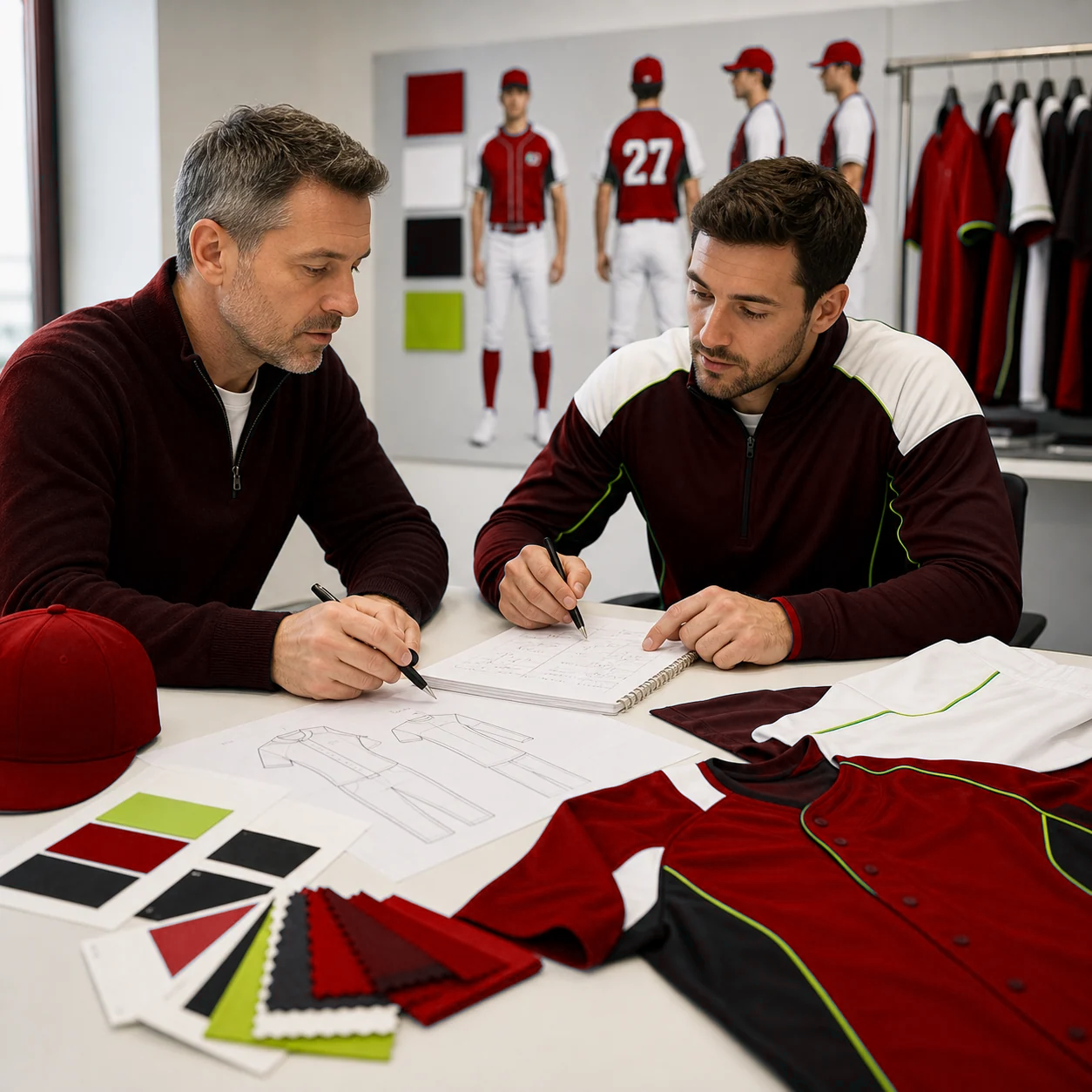 Discover for Custom Baseball Teamwear