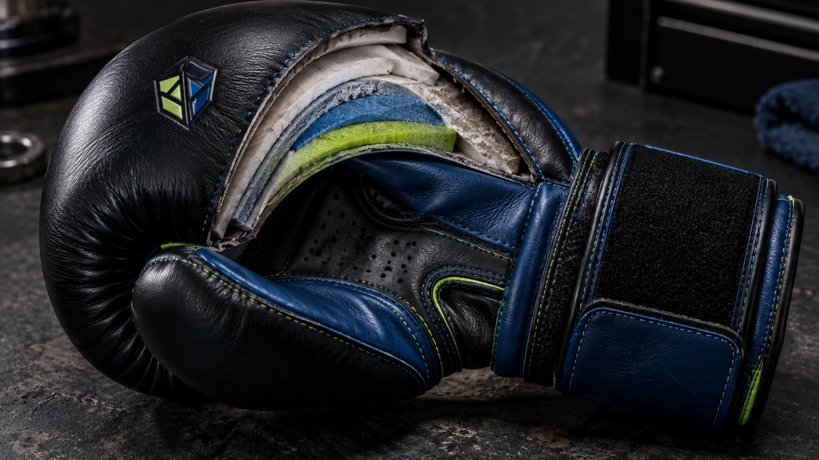 Glove padding & thumb for Custom Boxing Apparel & Equipment