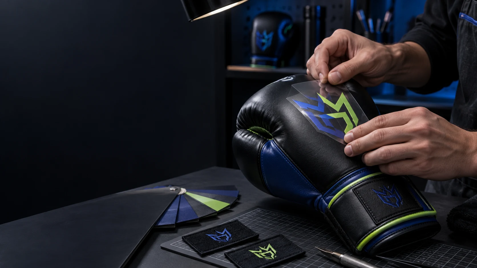 Customization process for Custom Boxing Apparel & Equipment