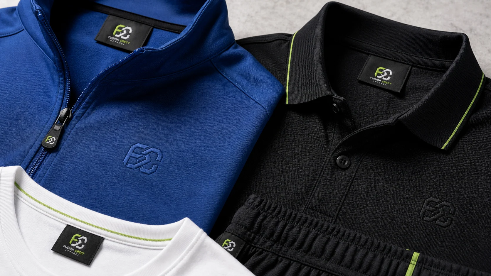 Brand & finish control for Custom Casual Wear