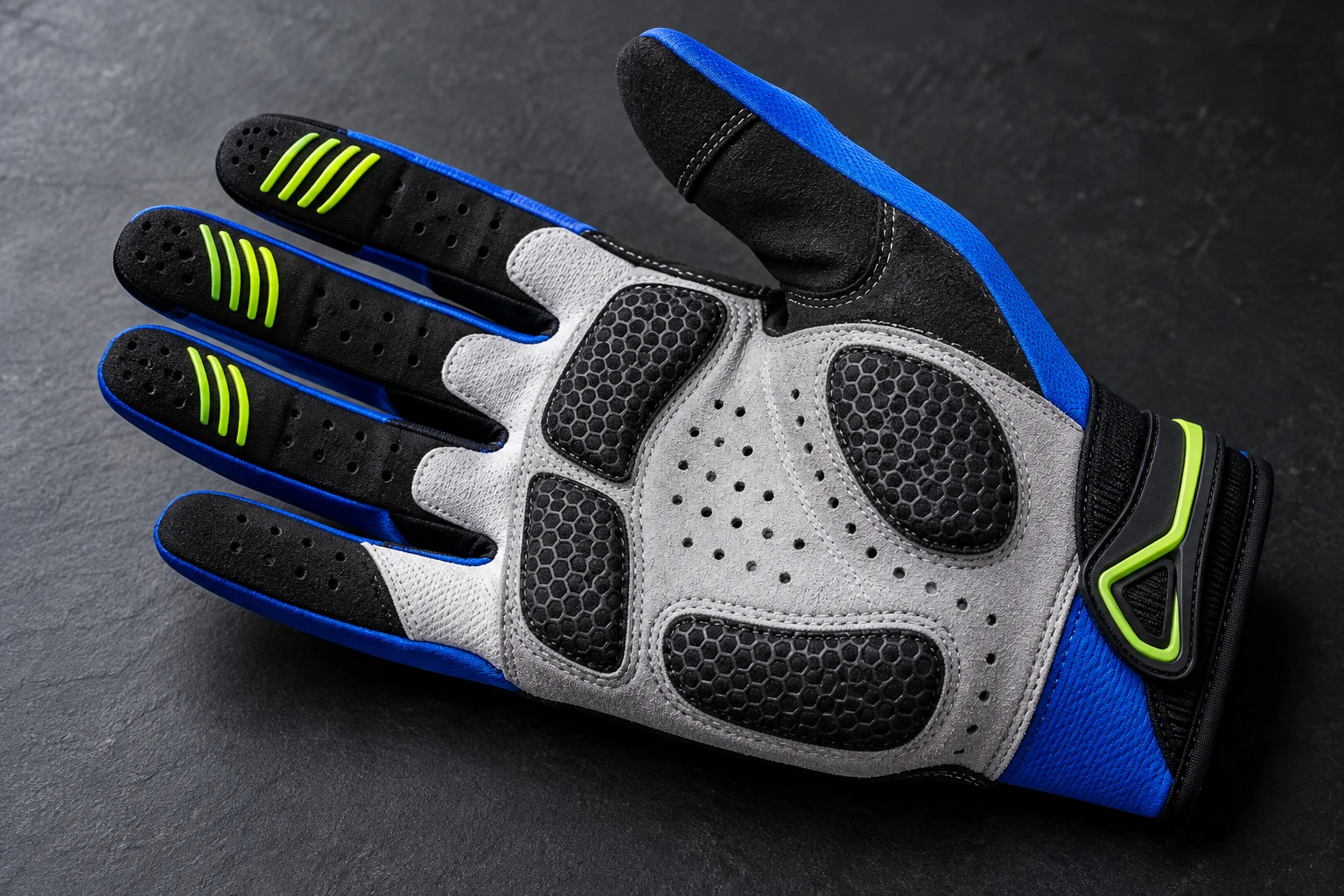 Palm architecture for Custom Cycling Gloves