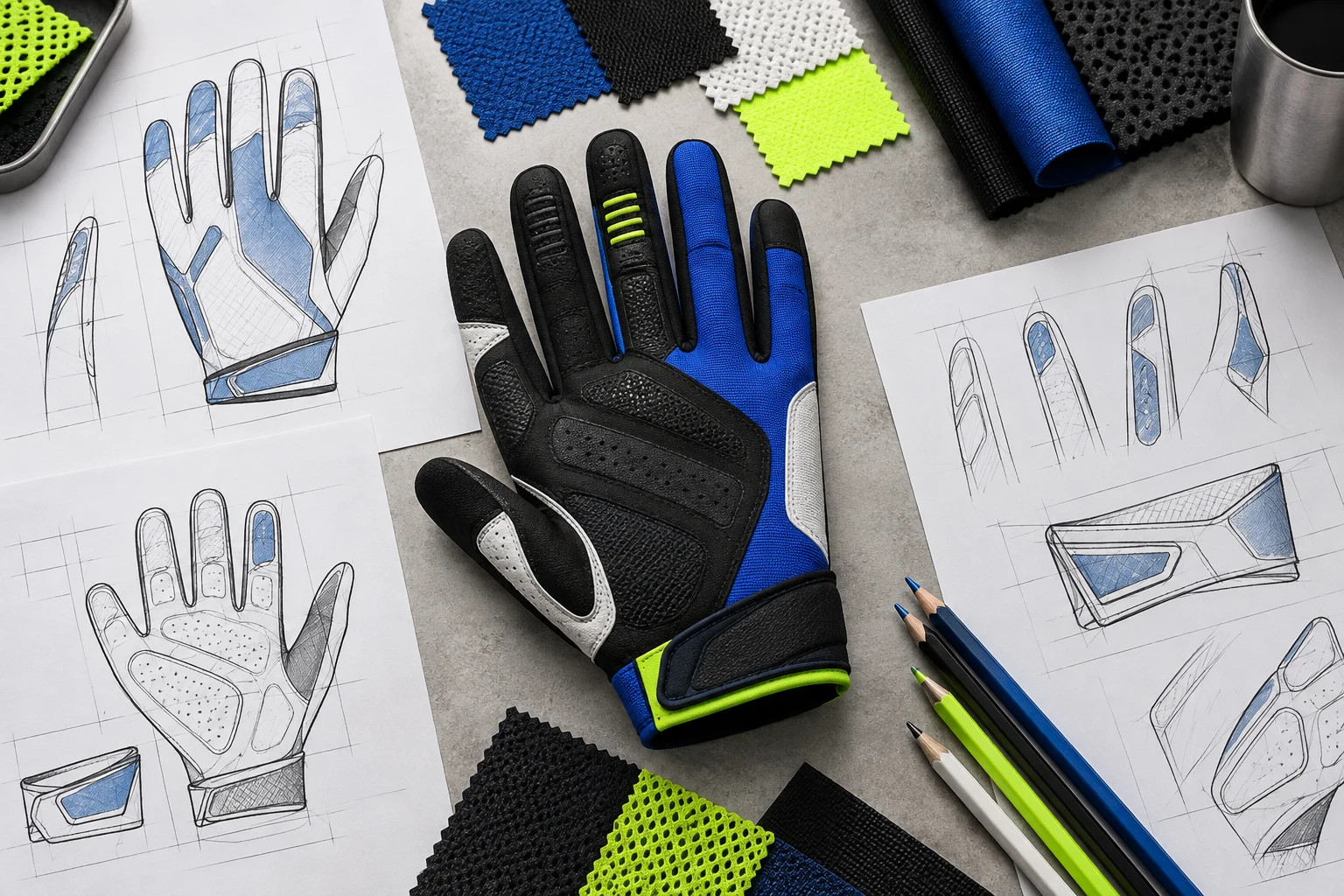 Design for Custom Cycling Gloves