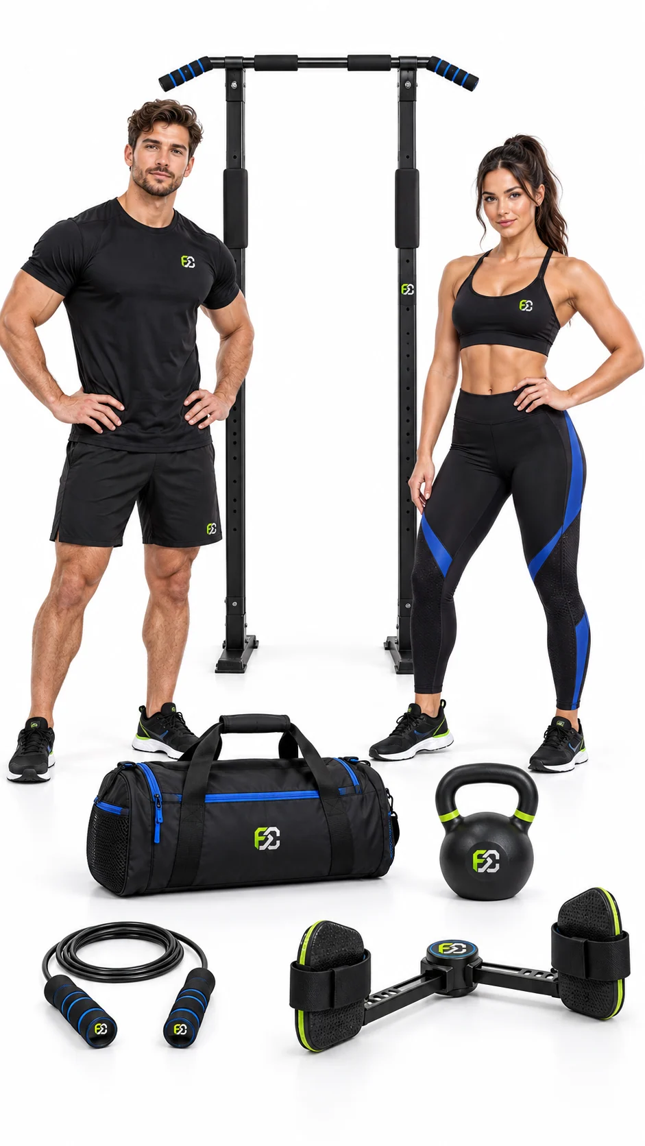 Strength training range for Custom Fitness Wear & Equipment