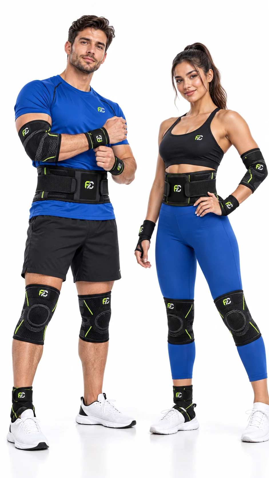 Braces & support range for Custom Fitness Wear & Equipment