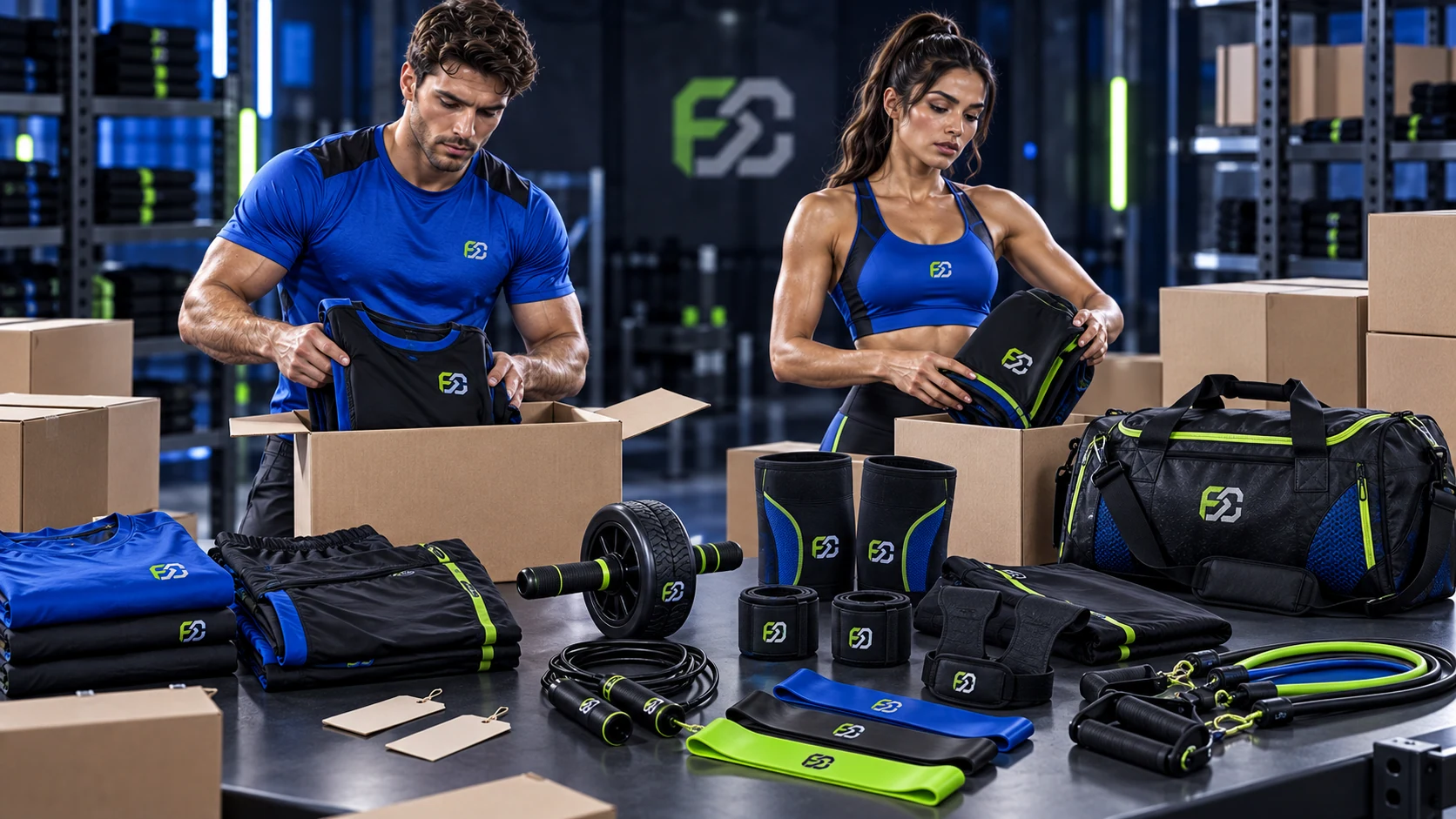 Deliver for Custom Fitness Wear & Equipment