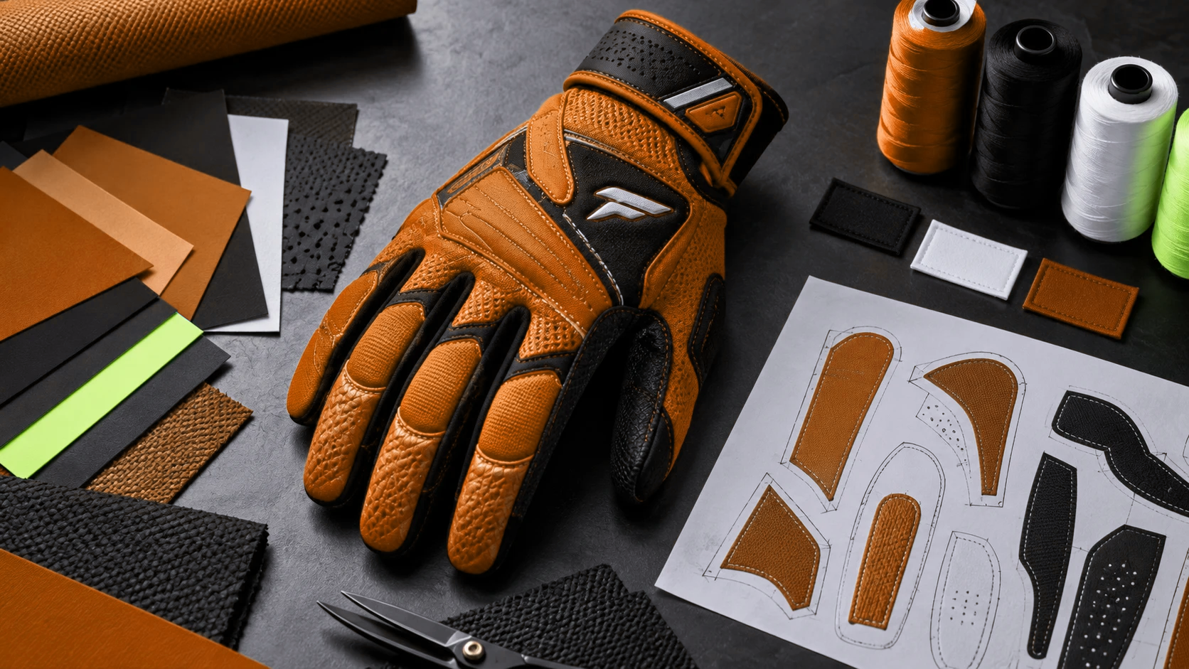 Customization process for Custom Sports Gloves