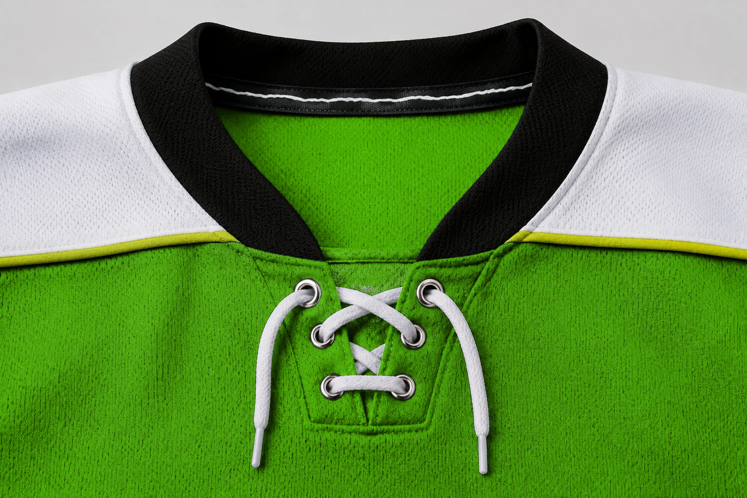 Collar & seam control for Custom Ice Hockey Teamwear