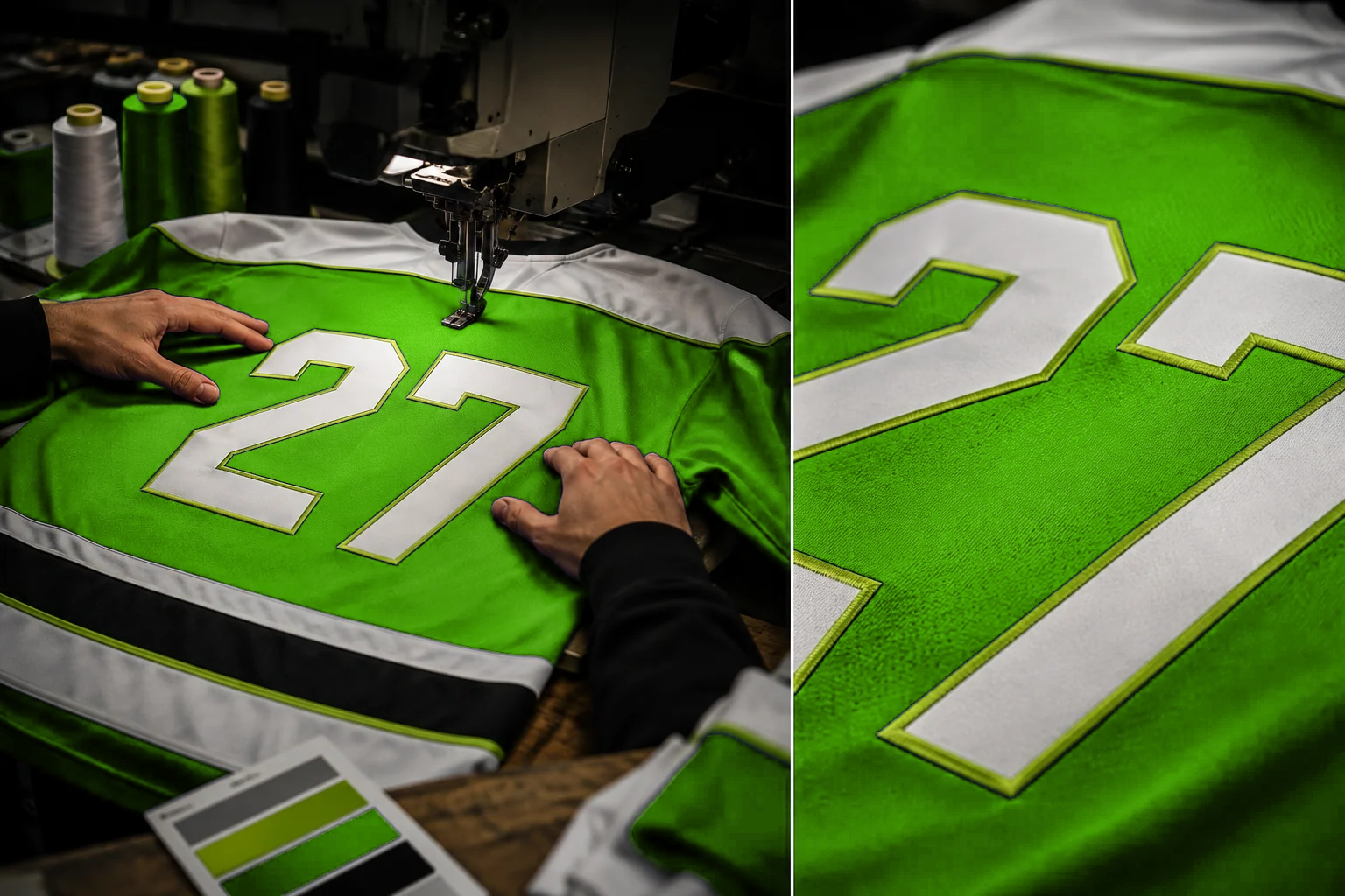 Customization process for Custom Ice Hockey Teamwear