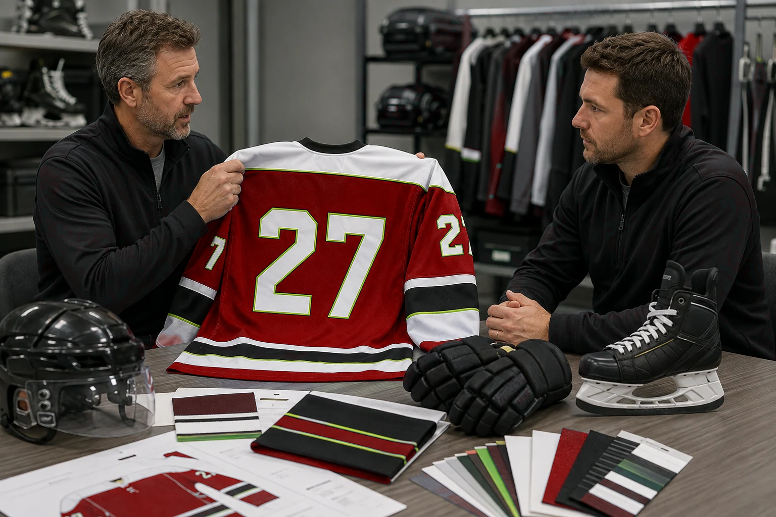 Custom Ice Hockey Teamwear planning review
