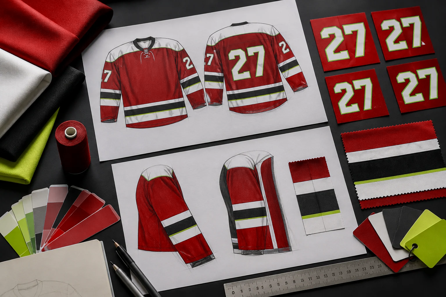 Design for Custom Ice Hockey Teamwear
