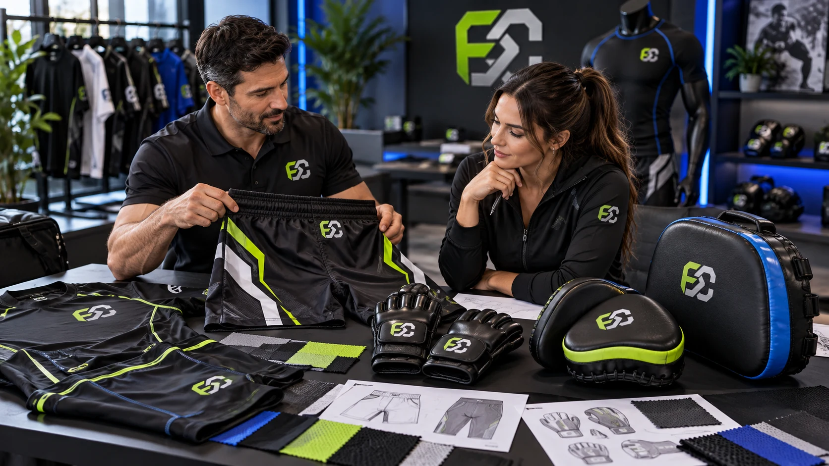 Custom MMA Apparel & Training Equipment planning review