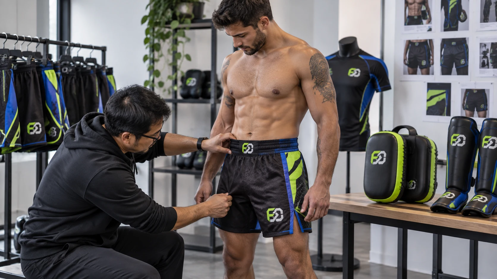 Develop for Custom MMA Apparel & Training Equipment