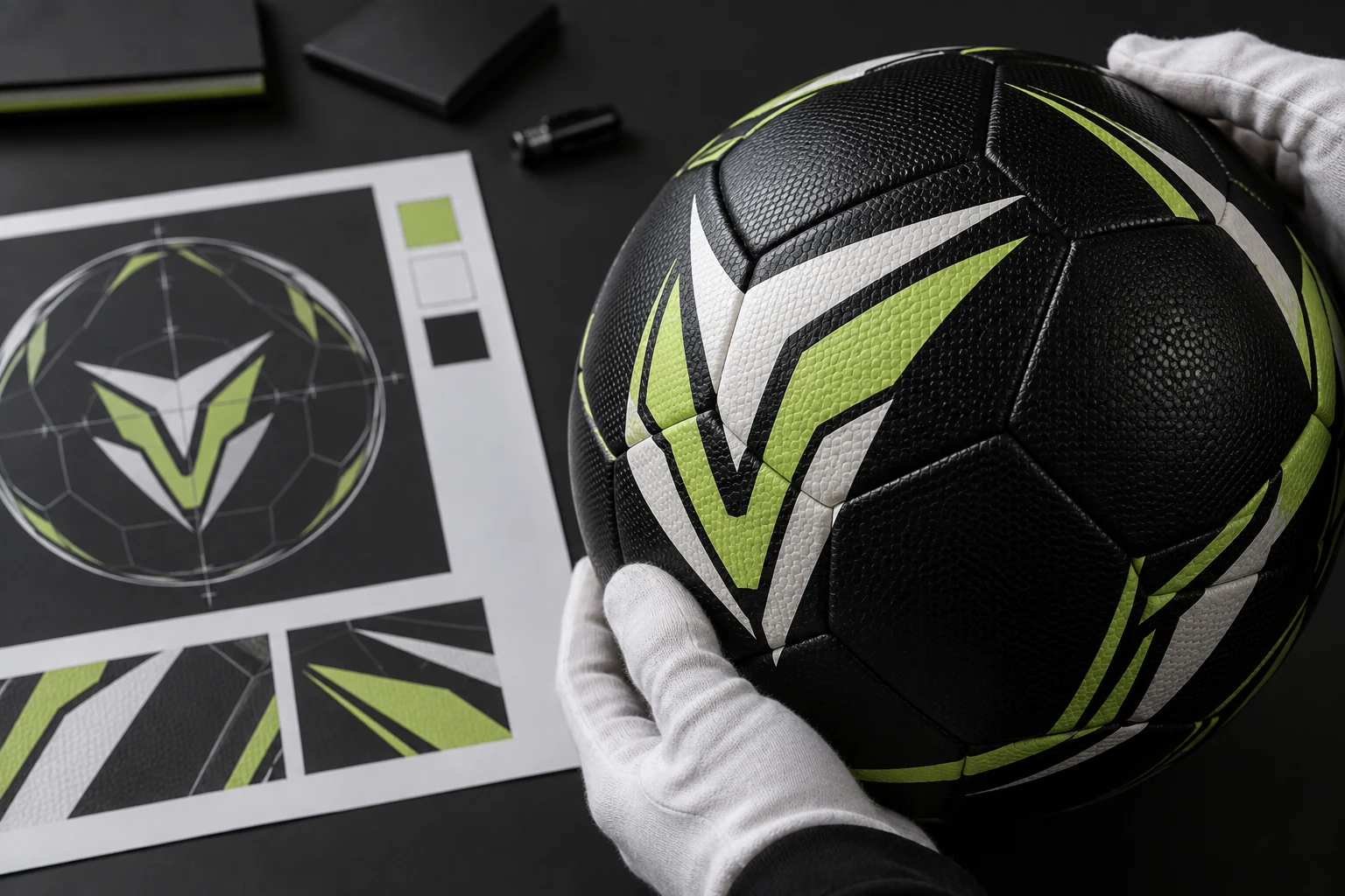 Artwork registration for Custom Sports Balls