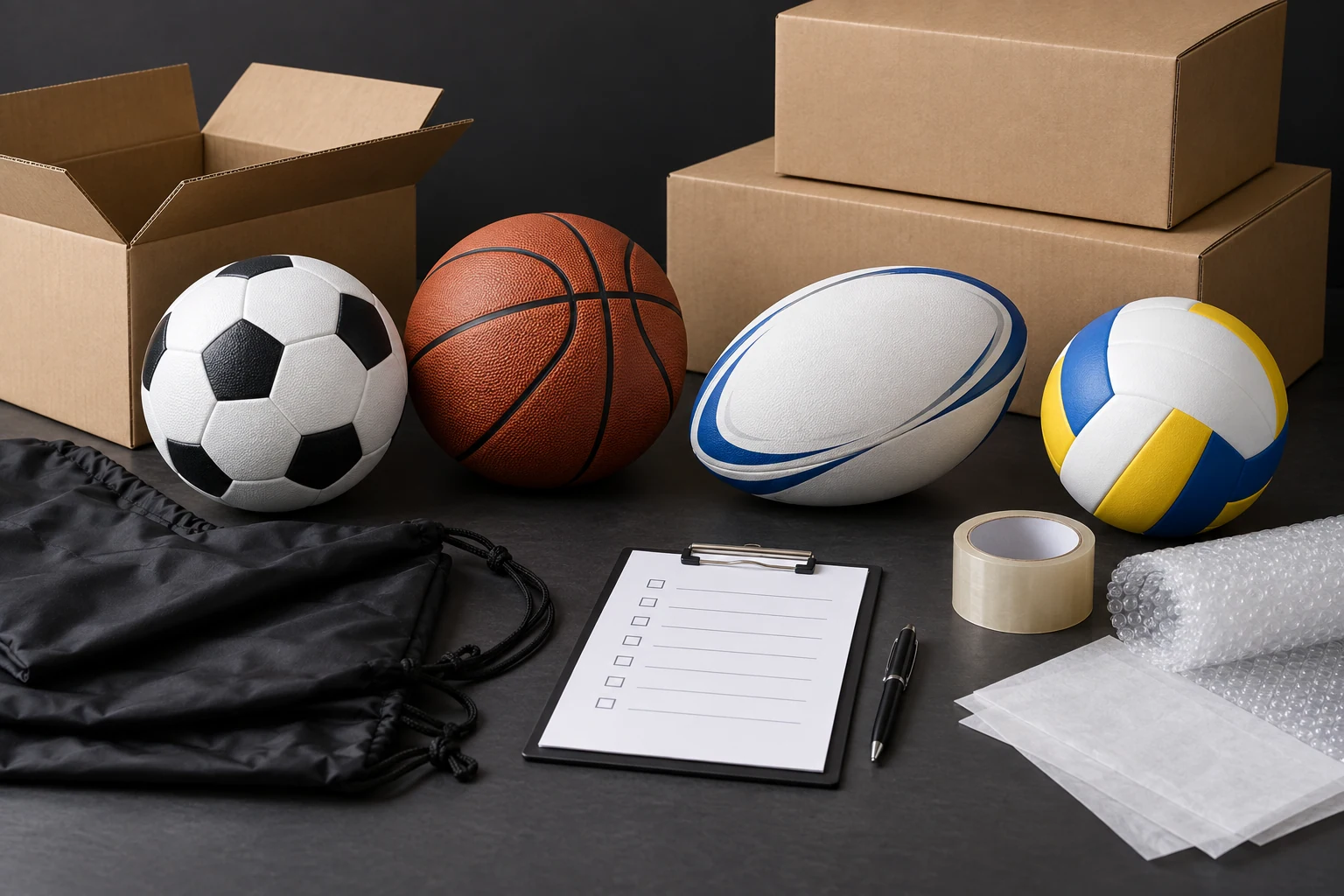 Deliver for Custom Sports Balls