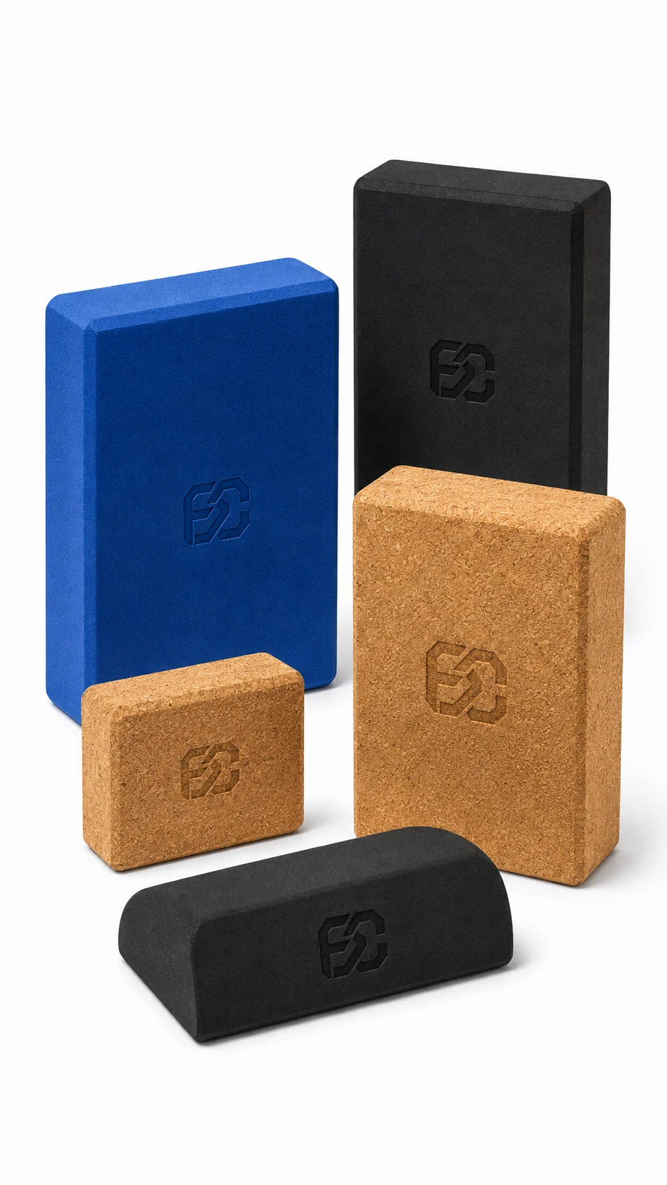 Yoga blocks range for Custom Yoga Products